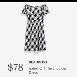 Isabell off the shoulder dress from stitch fix